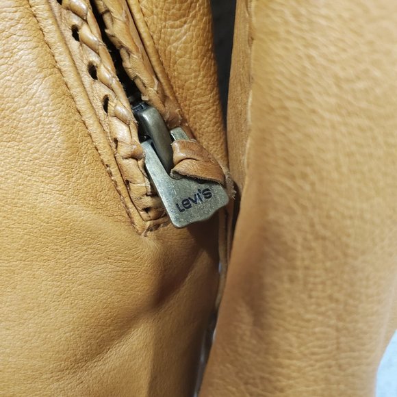 Womens Levi's Custom Genuine Cattle Leather Fits Large - Picture 8 of 13